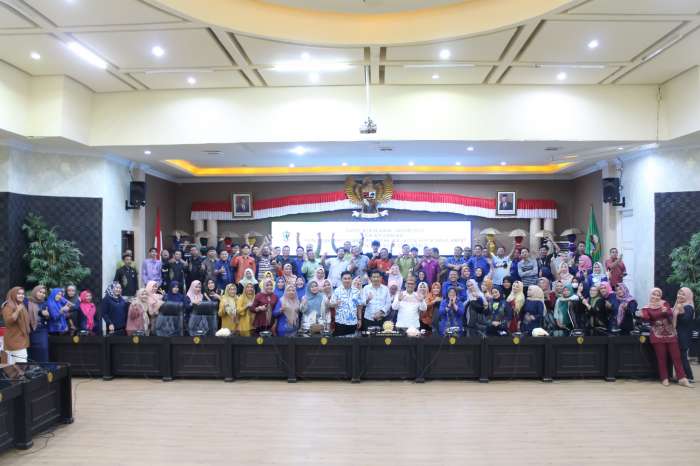 Sekretariat DPRD Kota Gorontalo Gear Rapat Kerja Perdana diawal Tahun 2023